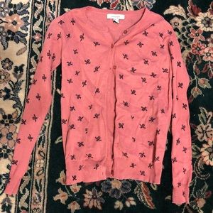 Pink Bee Cardigan